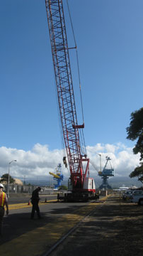 Crane inspection in Hawaii