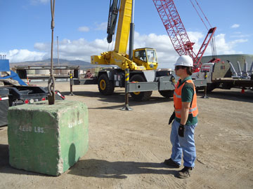 Crane inspection in Hawaii