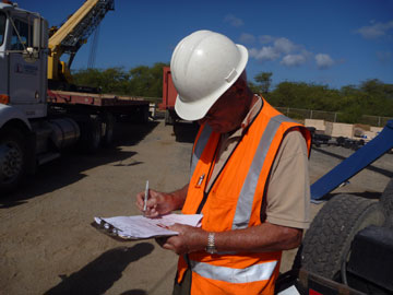 Crane inspection in Hawaii