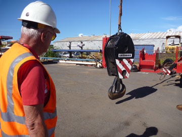 Crane inspection in Hawaii